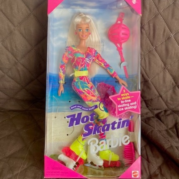 Hot Skatin' Barbie 1994 13511 Mattel - Picture 1 of 6